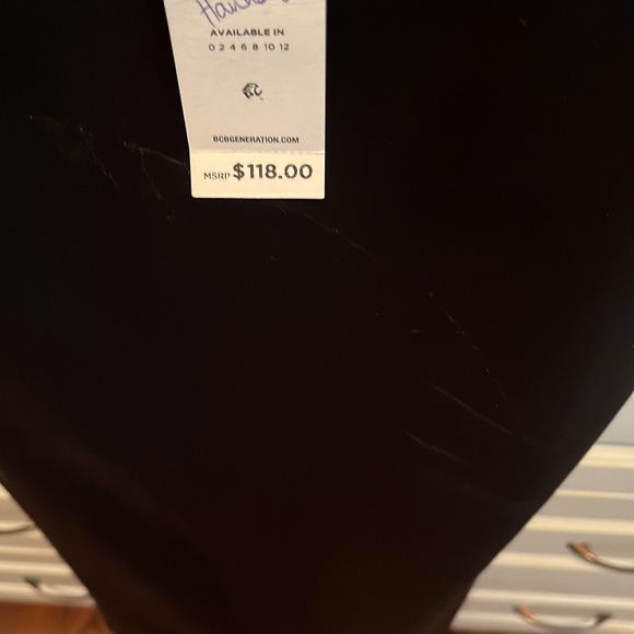 BCBG midi black dress- Brand new - Picture 6 of 9